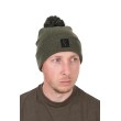 Шапка Fox Collection Bobble Hat, Green/Black