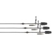 Montajele Fox Edges Leadcore Heli-Clip, gata de instalare