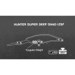 Wobbler Sea Buzz Hunter Deep Shad SDR