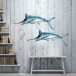 Decorațiune murală EuroCatch 3D cu marlin