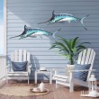 Decorațiune murală EuroCatch 3D cu marlin