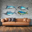 Decorațiune murală EuroCatch 3D cu marlin