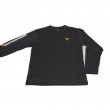 Tricou sport cu mânecă lungă Humminbird - Negru
