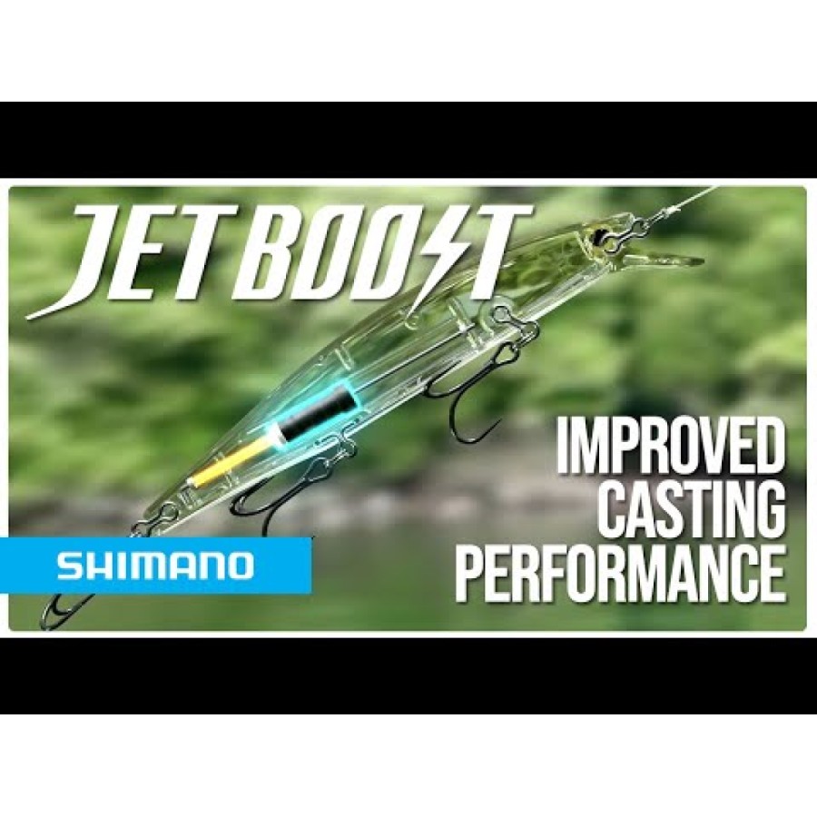 Shimano Hirame Minnow SR JetBoost Wobbler - βύθιση