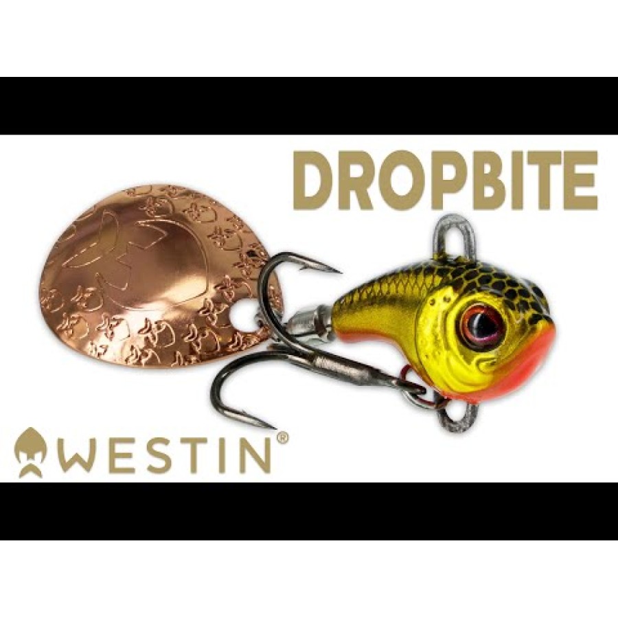Jig Spinner Westin DropBite Tungsten Spin Tail