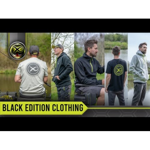 Суичър Matrix Black Edition Full Zip Hoody - Marl Grey / Lime