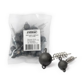 Джиг глава с тирбушон Filstar Eco Pack 25 бр.
