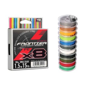 Πλεκτή γραμμή YGK Frontier X8 - ειδική επιλογή