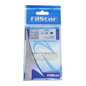 Snelled hooks F201G
